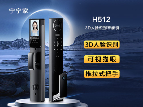 人脸识别锁H512